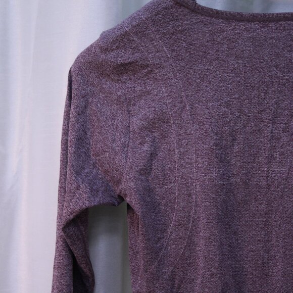 Under Armour Heathered Purple Long Sleeve Top - Picture 11 of 13